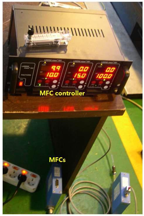 정량유량계(MFC, Mass flow controller)