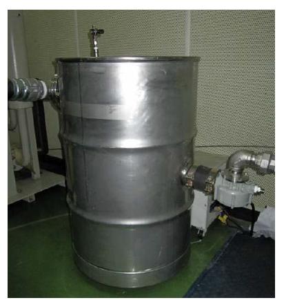 천연가스/N2 혼합연료 공급용 Surge tank 및 천연가스/N2의 균일한 혼합을 위한 Mixer