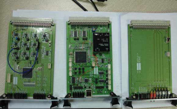 시험기 단위 모듈 (HILS Board+ DAC BoardD+Switch Board)