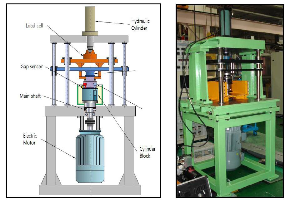 Valve plate 특성계수 시험장비