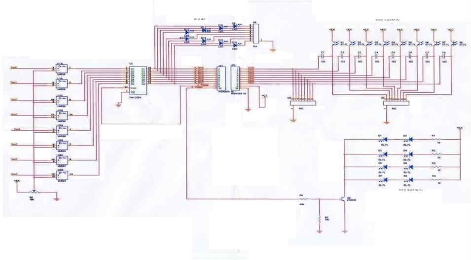 적외선센서 모듈 회로도
