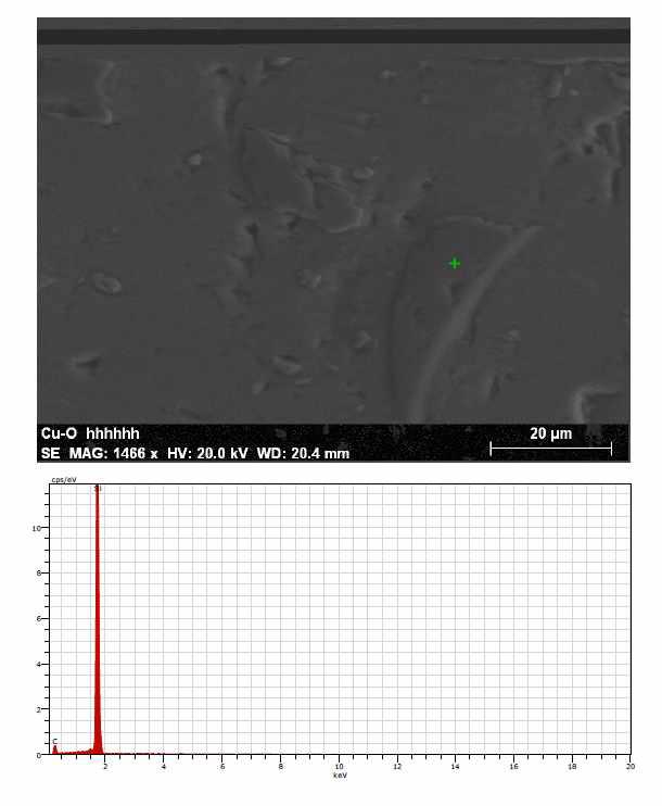 EDX analysis of A356 in-situ 30㎛ SiC powder