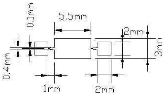 Design of membrane, diffuser & nozzle for micropump