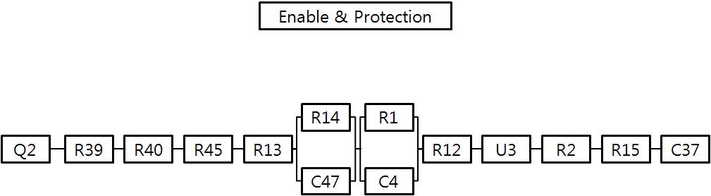 15V 하이브리드 DC-DC 컨버터의 Enable & Protection RBD