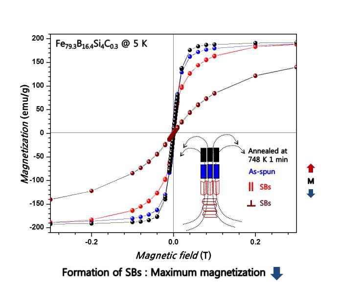 Measurement of magnetic property by SQUID