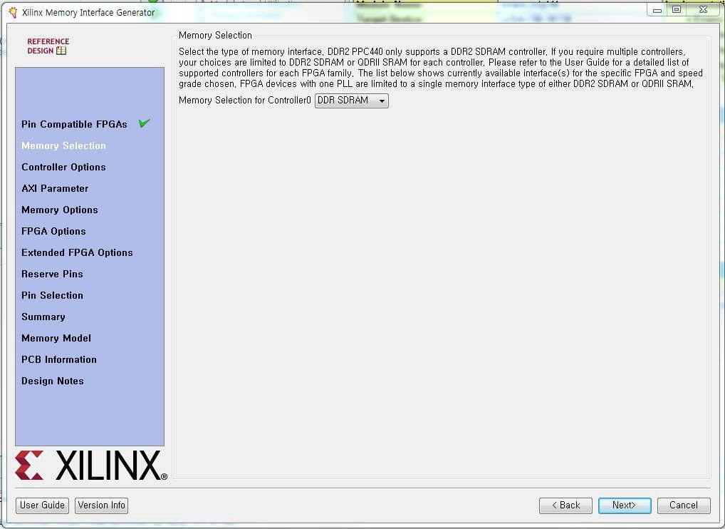 Xilinx Memory Interface Generator Set(4)