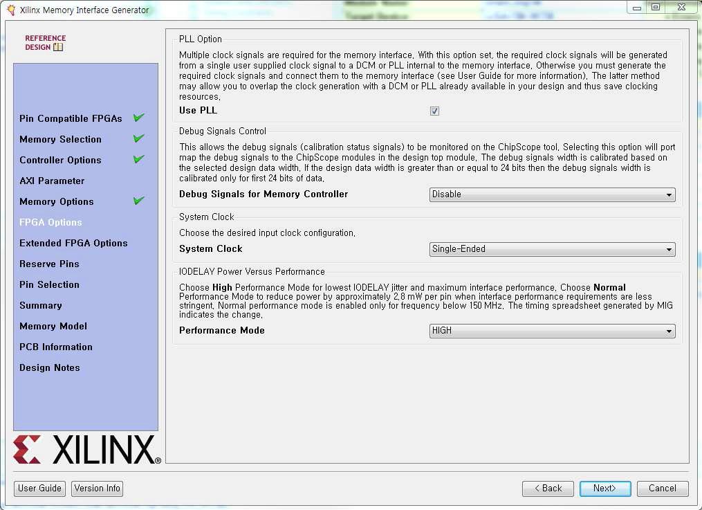Xilinx Memory Interface Generator Set(7)