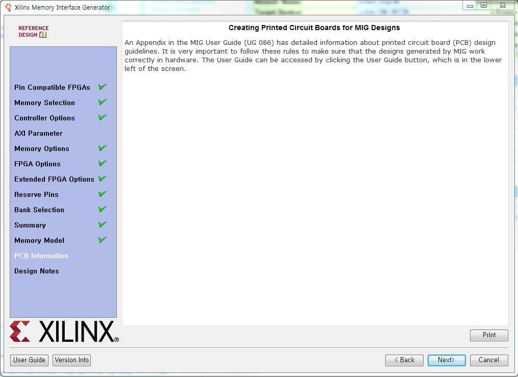 Xilinx Memory Interface Generator Set(13)