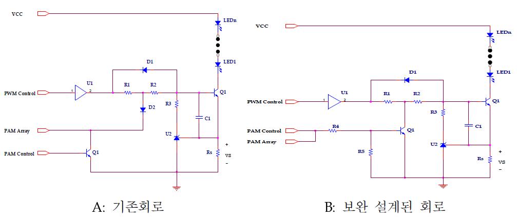 PWM+PAM 16Channel Hybrid IC 회로도