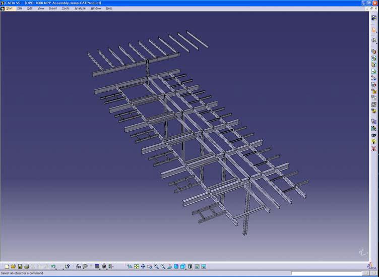 CW Intake BLDG Steel Structure