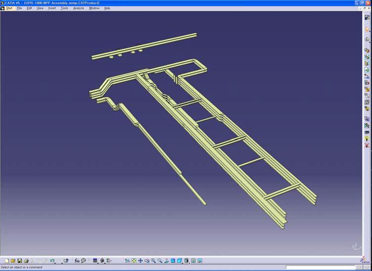 CW Intake BLDG Cable Tray