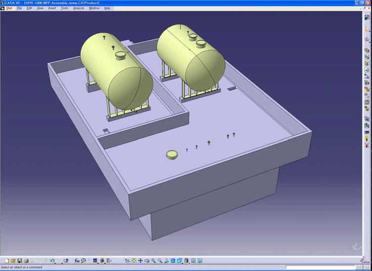 Chemical Storage Tank Area Assembly