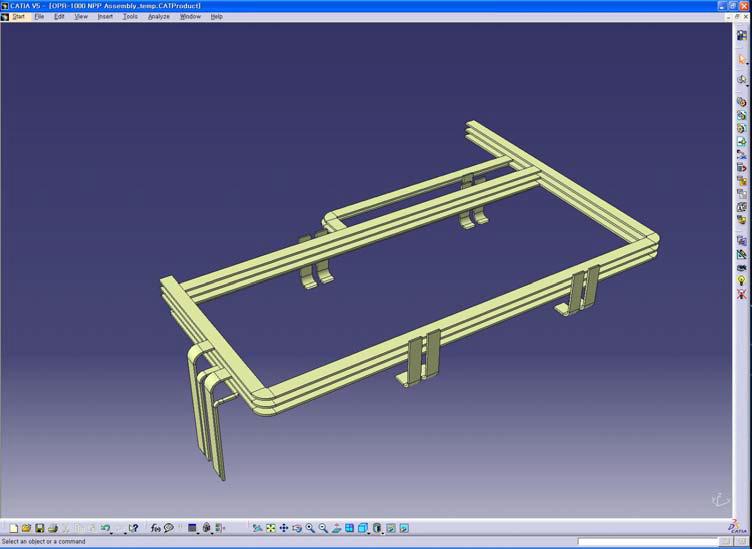 Chlorination BLDG Cable Tray