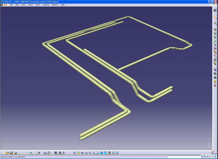 CCW Heat Exchanger BLDG Cable Tray