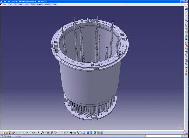 Upper Guide Structure Support Barrel Assembly