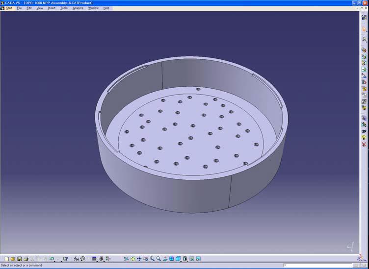 Bottom Head Insulation Layout