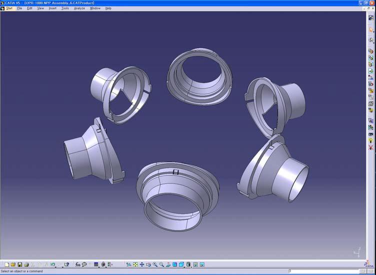 Shell Insulation Inlet Outlet Nozzle