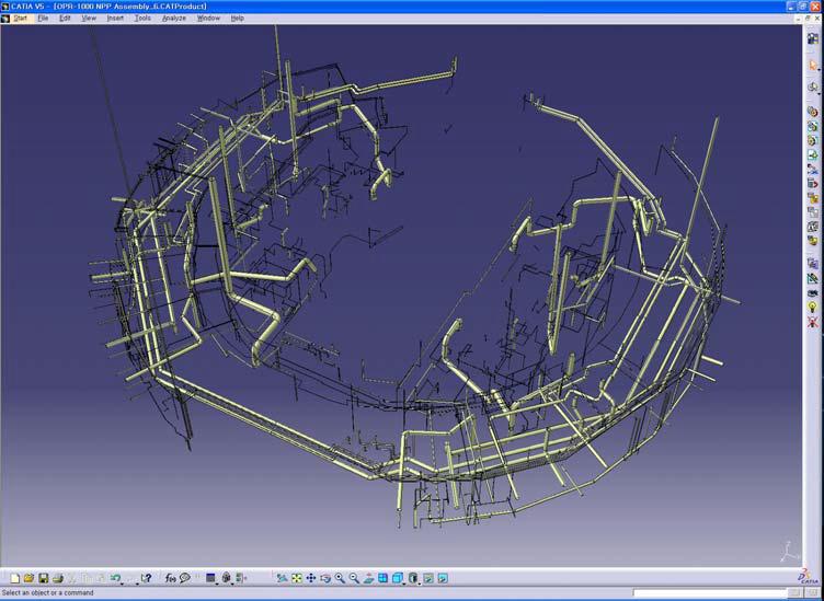 Containment BLDG Piping Plan #5