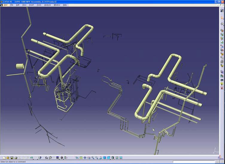 Containment BLDG Piping Plan #7