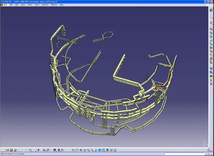 Containment BLDG Cable Tray