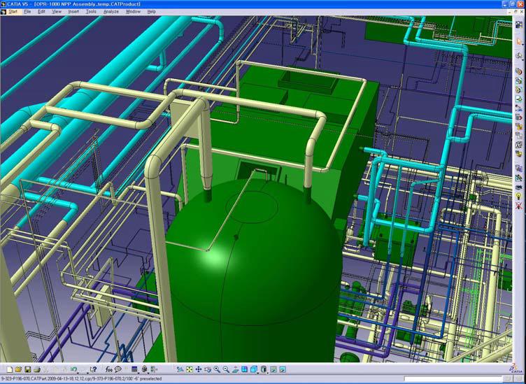 Primary Auxiliary BLDG Piping Plan #2(with instruments)