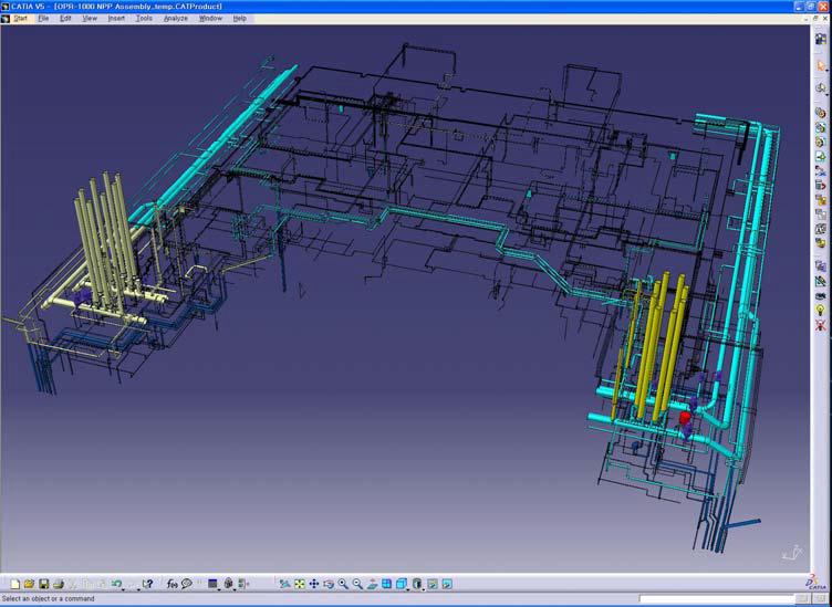 Primary Auxiliary BLDG Piping Plan #5(325-327)