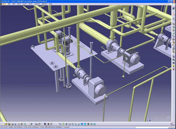 Fuel BLDG Piping Plan #2(with Instruments)