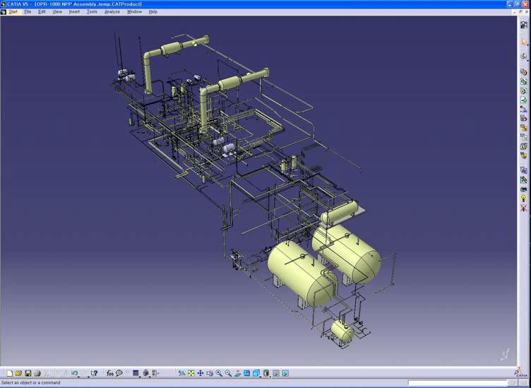 E.D.G. BLDG Piping Plan #1(with Instruments)