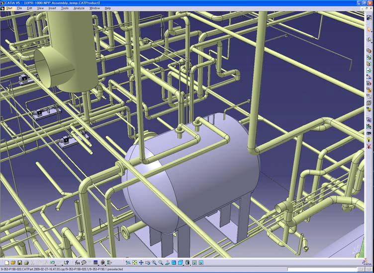 E.D.G. BLDG Piping Plan #2(with Instruments)