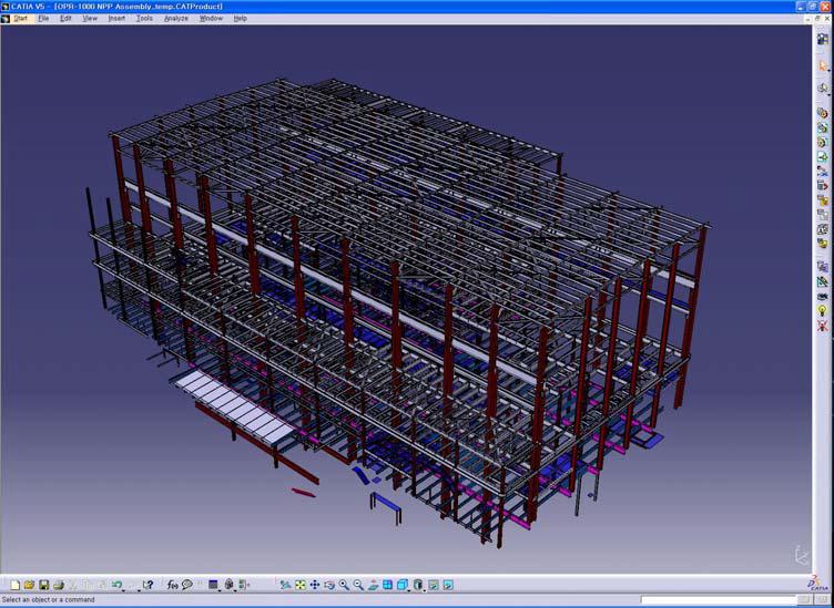 Turbine BLDG Steel Structure