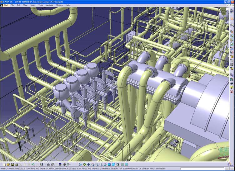 Turbine BLDG Piping Plan #2(with Instruments)