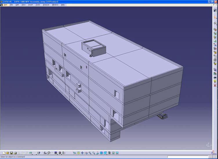 Radwaste BLDG Assembly