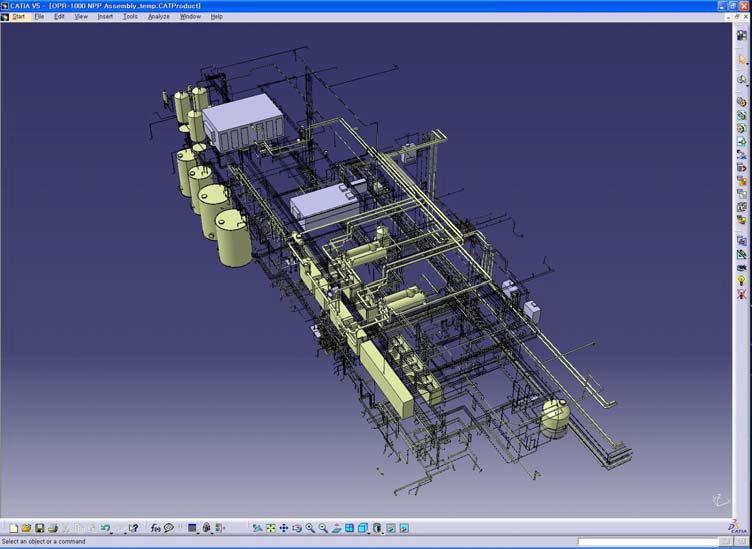 Radwaste BLDG Piping Plan #1(with Instruments)