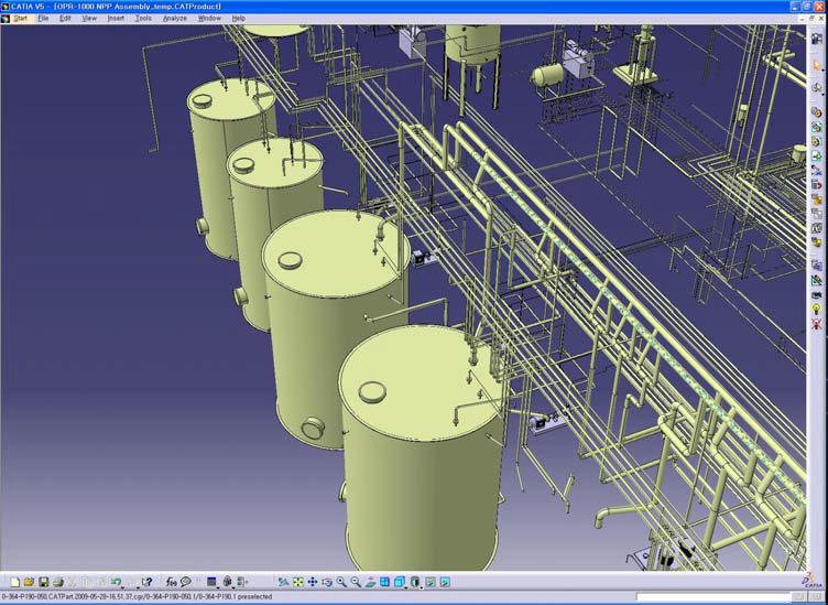 Radwaste BLDG Piping Plan #2(with Instruments)