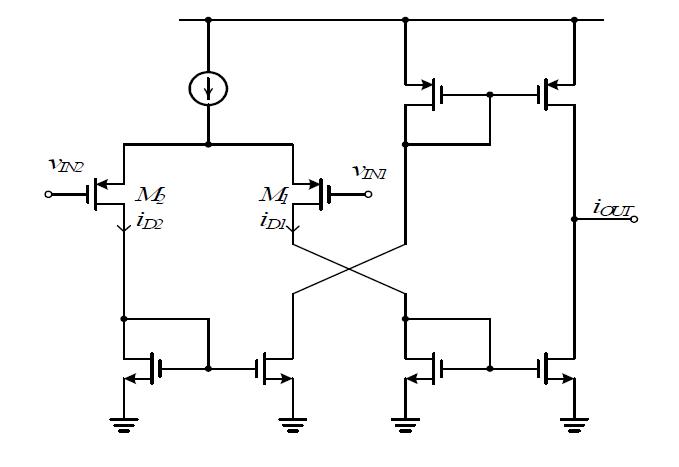 CMOS OTA의 회로도
