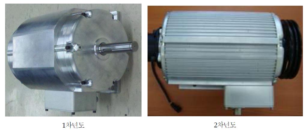 개발된 모터 시제품