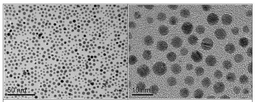 TEM analysis of silver nanoparticle using [BMIM][PF6]]
