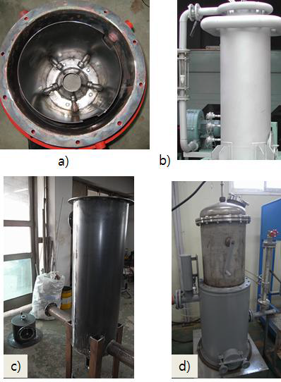 본 연구에서 제작된 하향식 가스화 장치