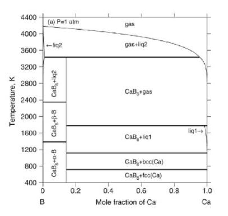 보론-칼슘의 상태도