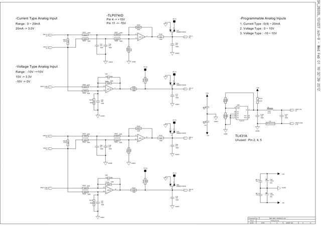 제어 보드 회로 (Analog Input)