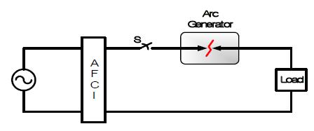직렬 아크시험장치 회로도