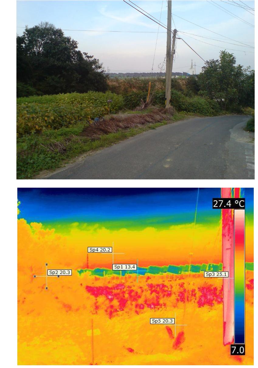 광명태양광 열화상촬영결과1