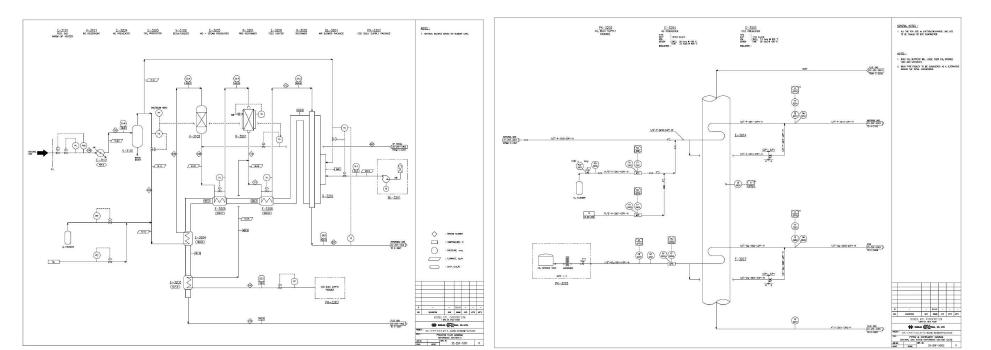 1BPD 파일럿 플랜트 기본설계 PFD, P&ID