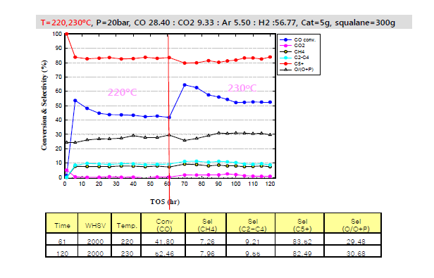 0.2Pt/20Co/2P-Al2O3 촉매 (Washed)