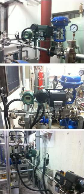 Lab. scale EV 연소기 공기/냉각공기/연료 공급부