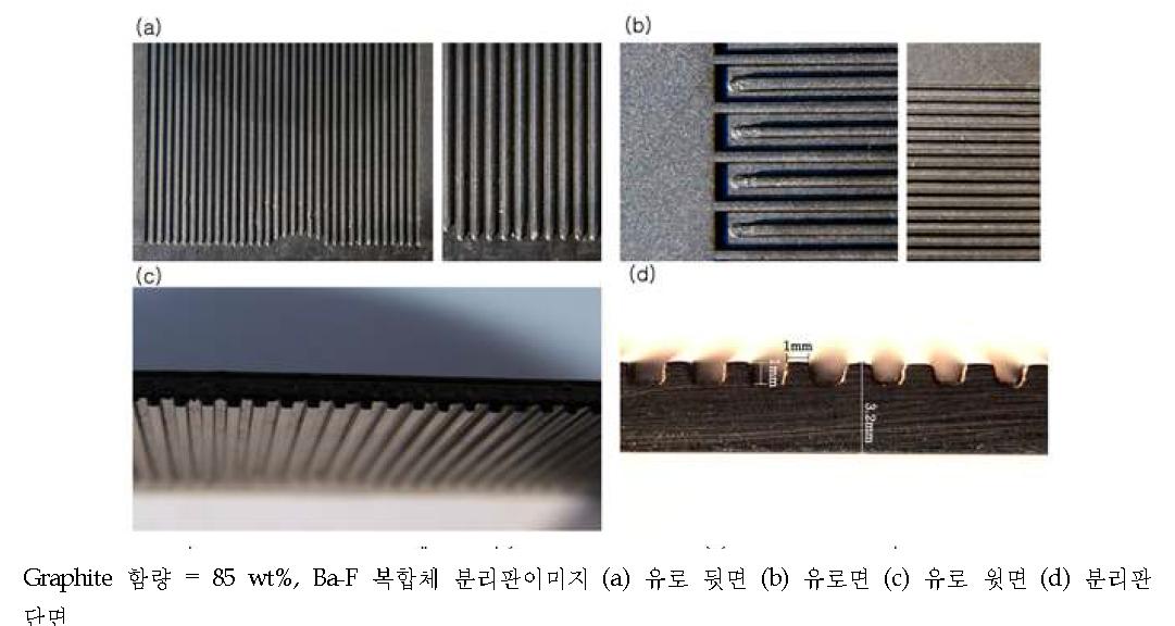 Ba-F 복합체의 분리판 이미지.