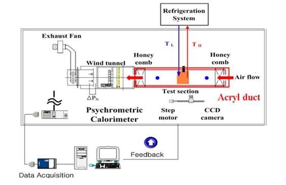 Schematic diagram of the experimental apparatus