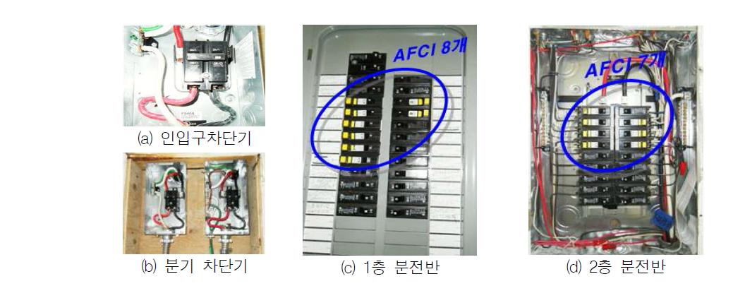 미국 뉴저지주 신규 주택의 전원 인입 설비