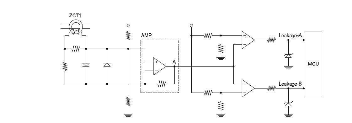 누설전류 검출 회로