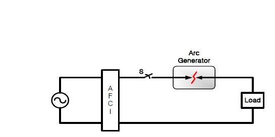 직렬 아크시험장치 회로도